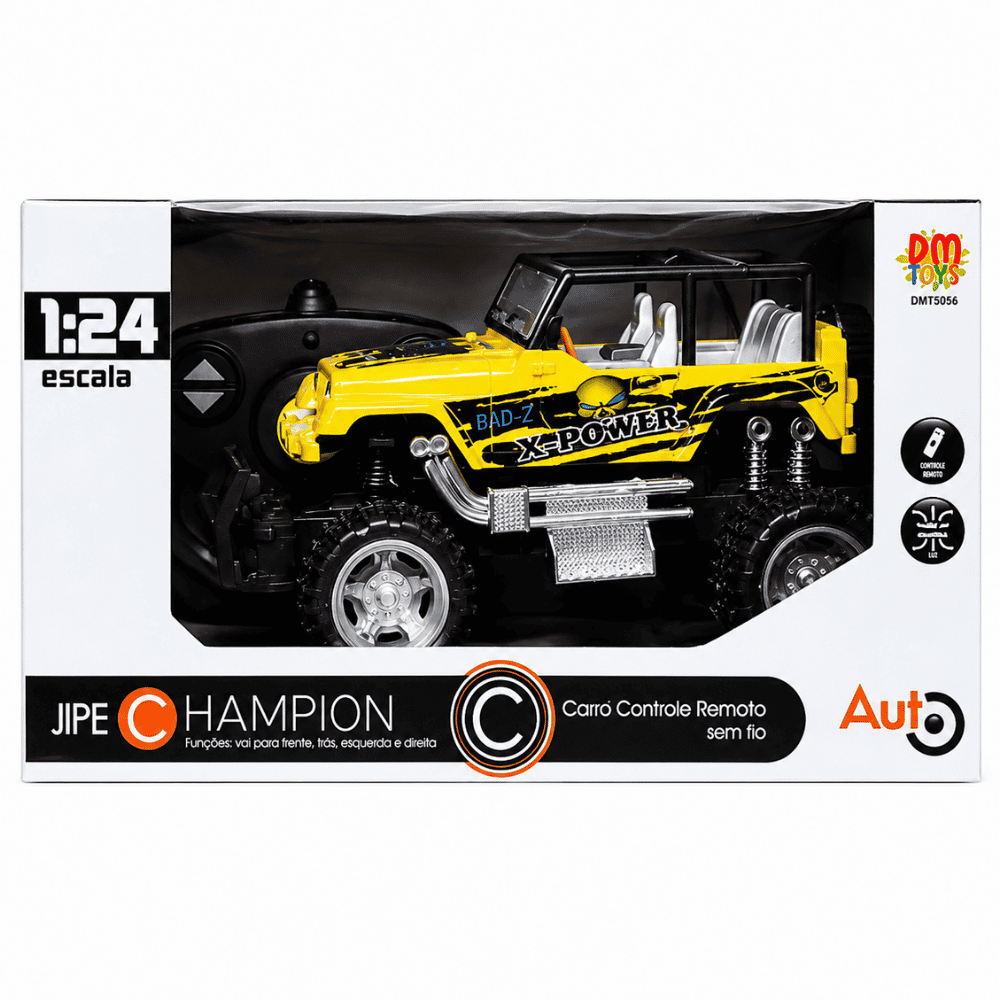 Carro Controle Remoto sem Fio DMBrasil
