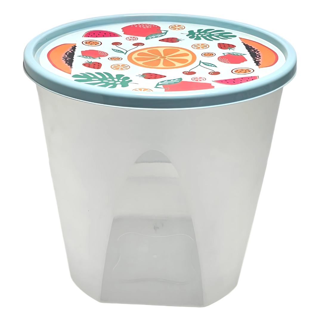 Conjunto Pote Mantimento Redondo 5 Peças Jaguar