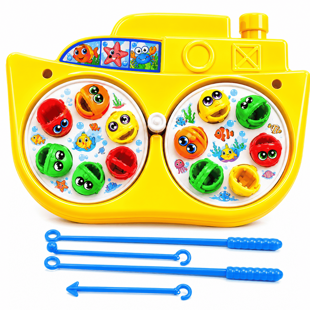 Mini Jogo de Pescaria Duplo Arktoys