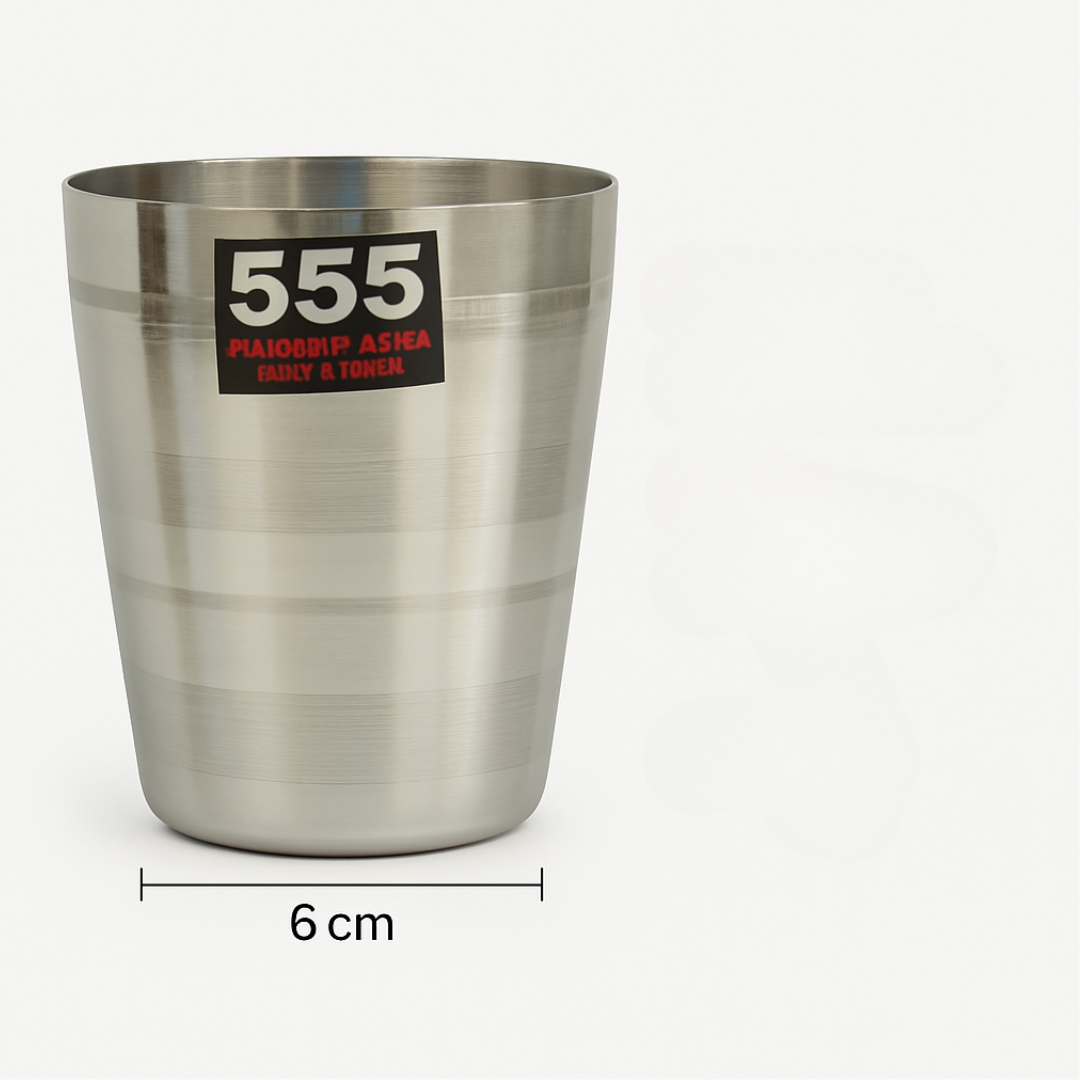 Copo Inox Para Dose Mabel 95Ml - Cx 6 Unidades