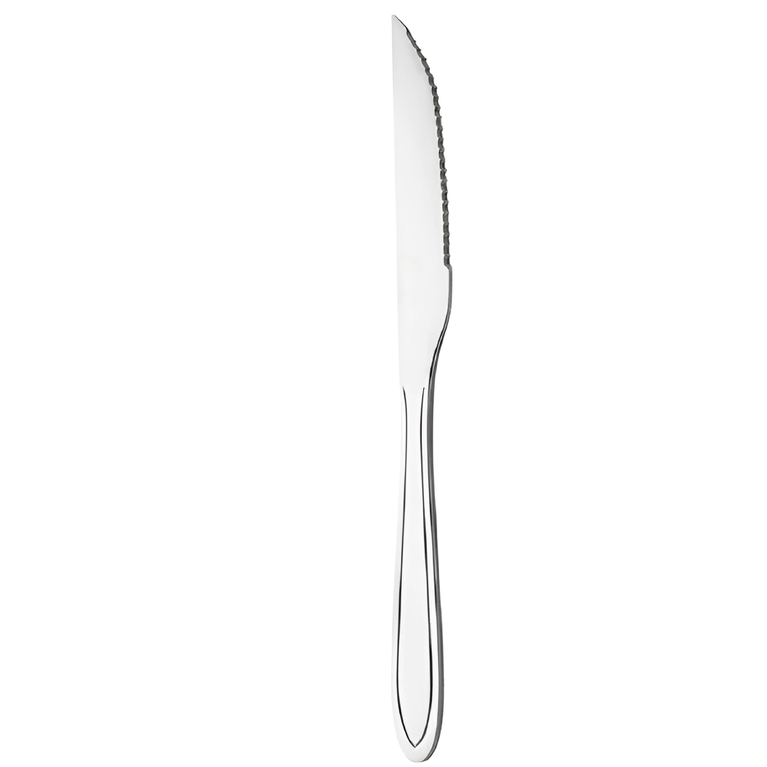 Faca P/Churrasco De Aco Inox Positano Coliseu 1278 - Cx 12 Unidades