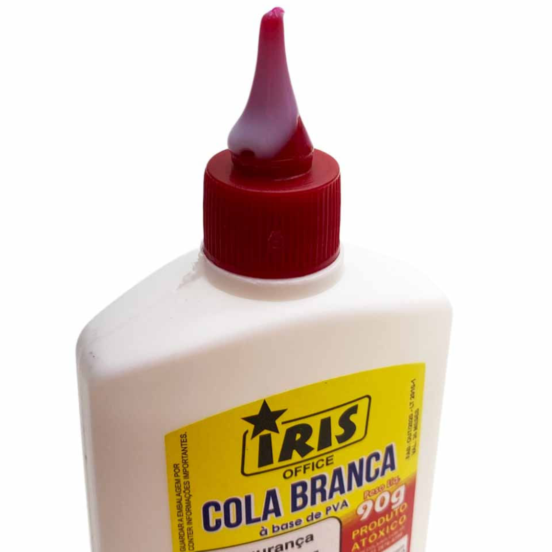 Cola Branca 90G Office Iris 066 - Cx 12 Unidades