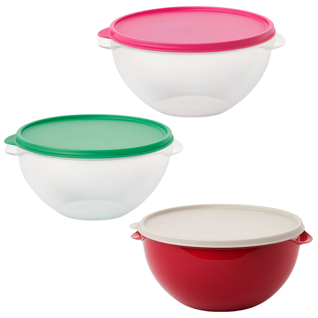 Pote Redondo Hermético 1,9L Plasvale 242 - Cx 12 Unidades