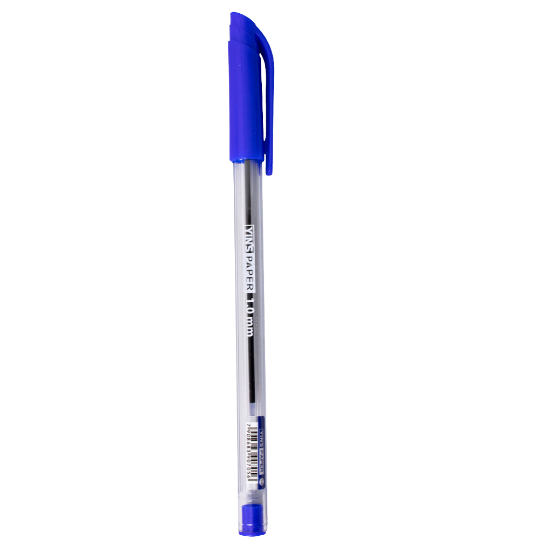 Caneta Esf Yinlux Azul 1,0Mm Yins  - Cx 24 Unidades
