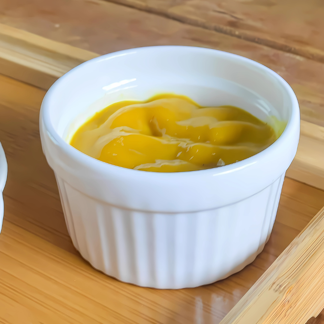 Ramequim De Porcelana Classic Branca Coliseu  - Cx 12 Unidades