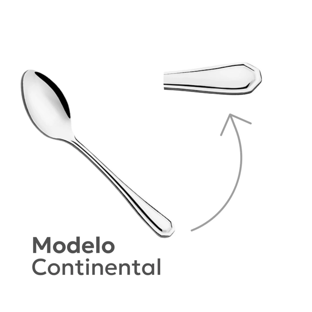 Colher Cafe Continental Original Line  - Cx 12 Unidades