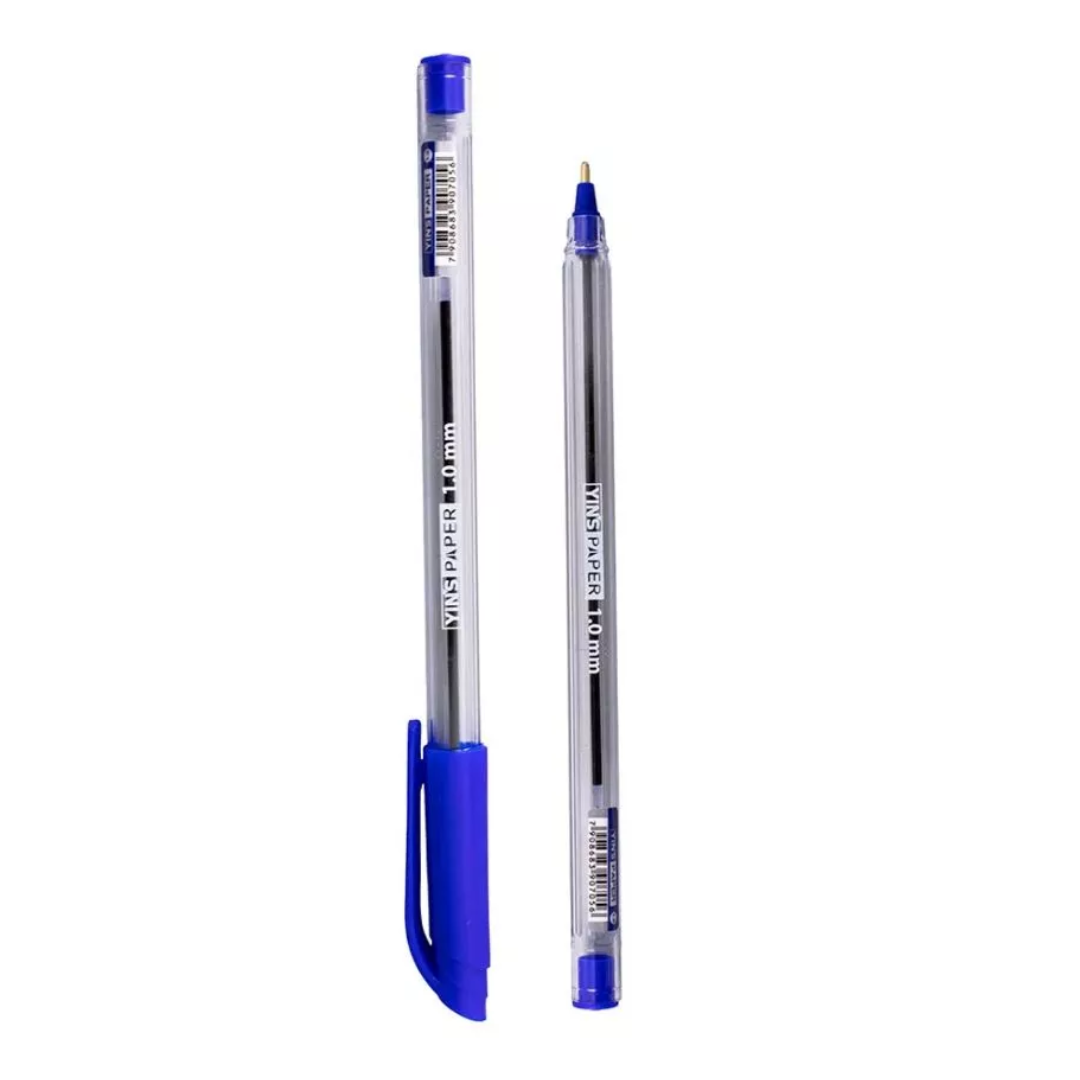 Caneta Esf Yinlux Azul 0,7Mm Yins  - Cx 24 Unidades