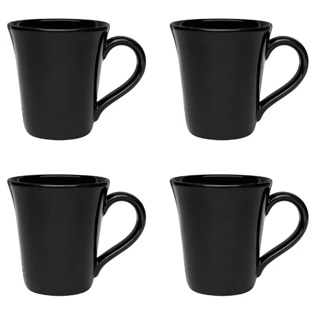 Caneca Tulipa Preta Horacilio  - Cx 12 Unidades