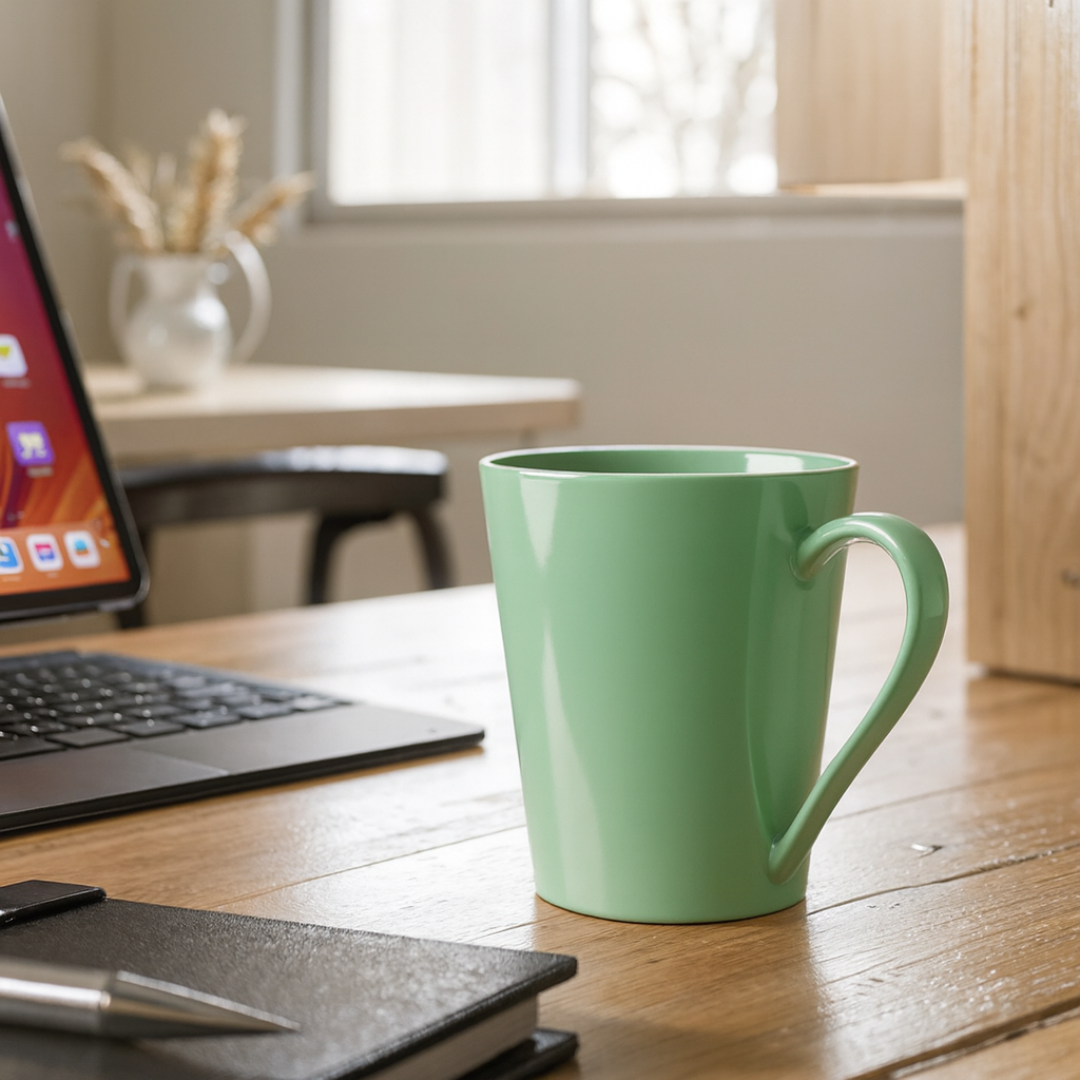 Caneca Tulipa 250Ml Verde Rr  - Cx 12 Unidades