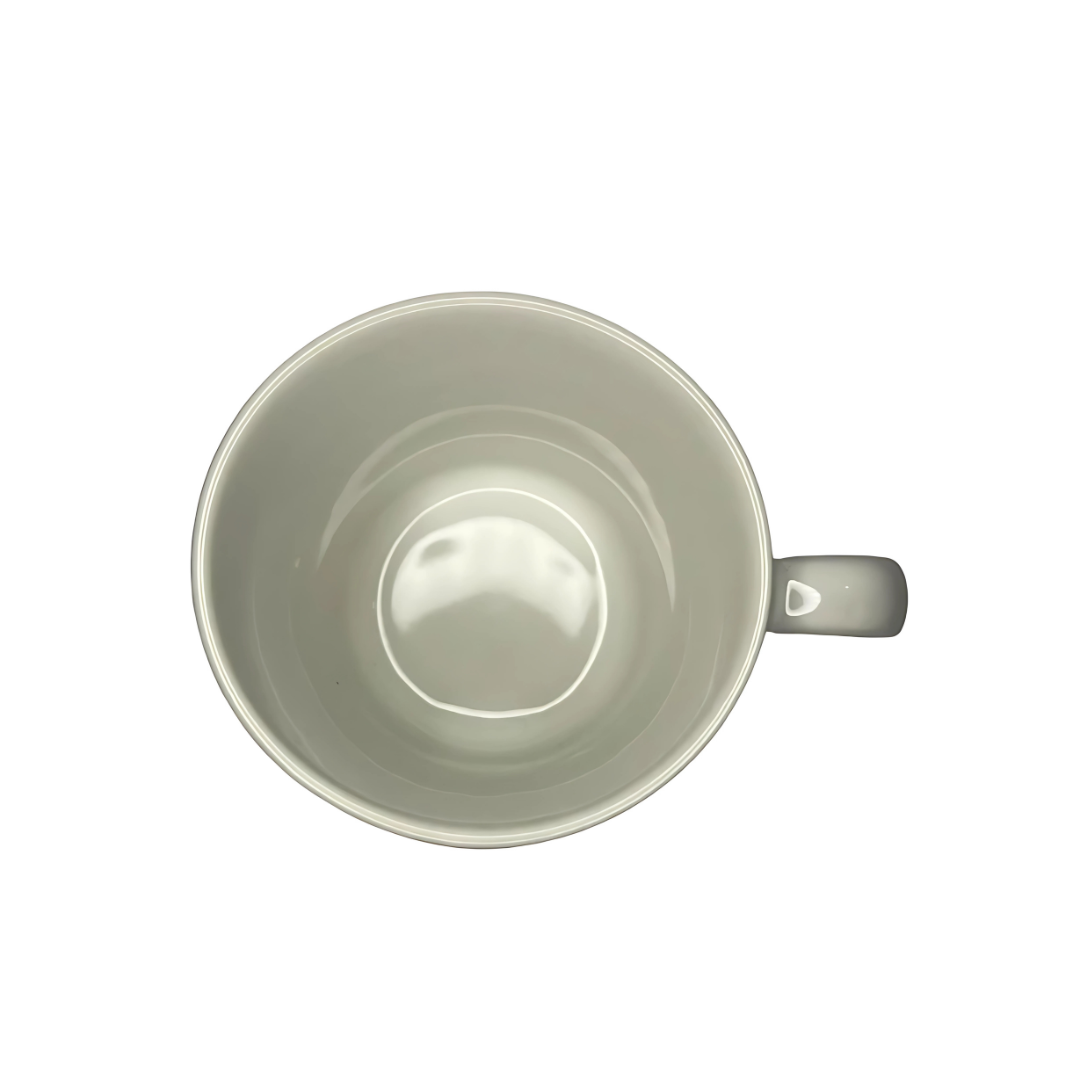 Xícara Café Relevo Cônica Branca Horacílio - Cx 24 Unidades