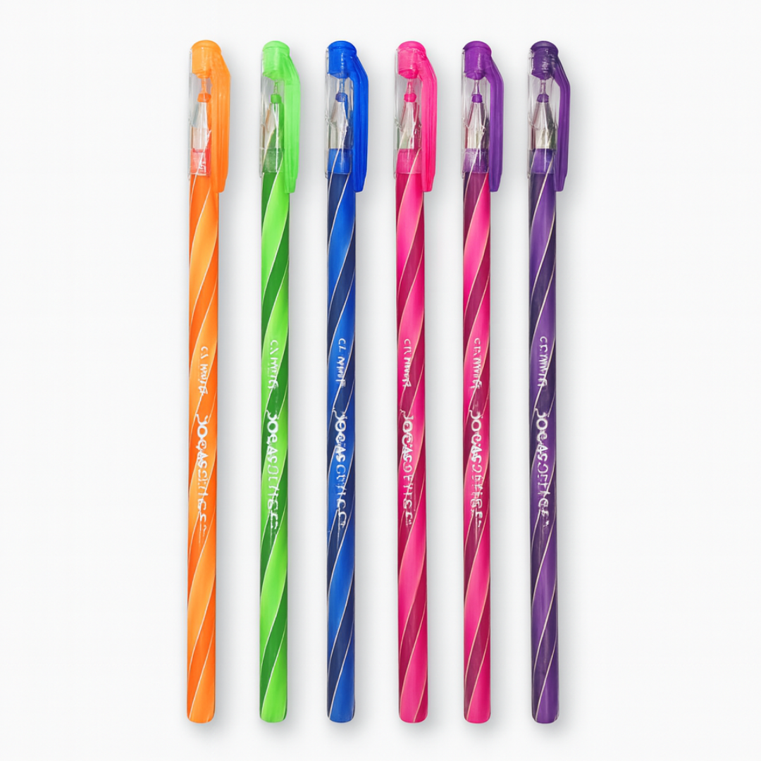 Caneta Esf 0,7Mm Perfumada Wow Fun Leo e Leo - Cx 24 Unidades