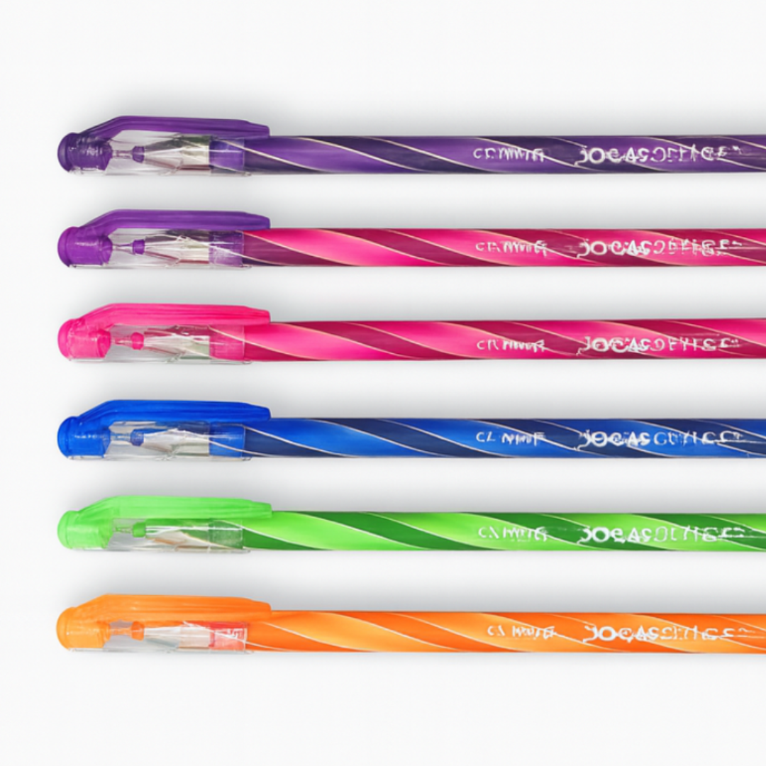 Caneta Esf 0,7Mm Perfumada Wow Fun Leo e Leo - Cx 24 Unidades