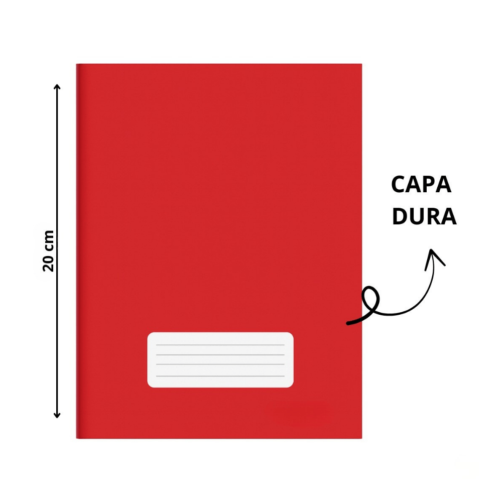 Caderno 1/4 Brochura Smart - Cx 12 Unidades