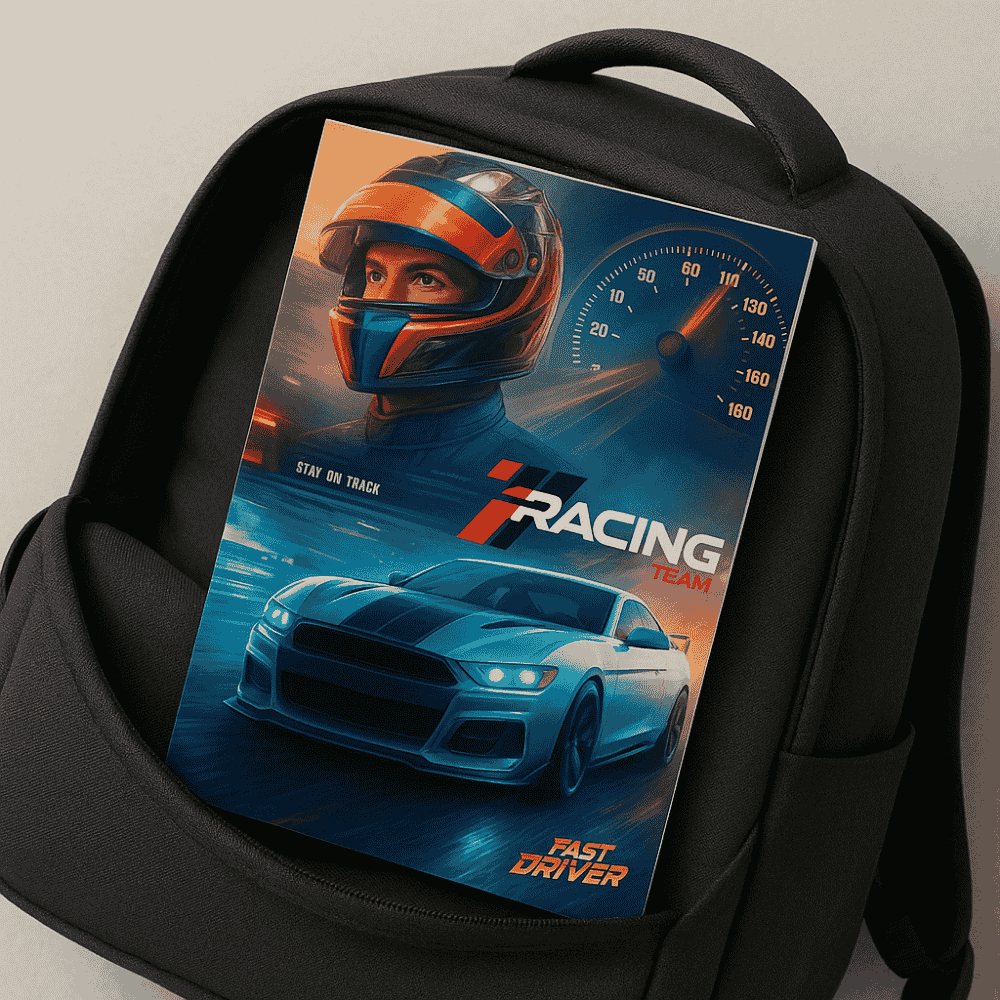 Caderno 1/4 Driver Smart - Cx 12 Unidades