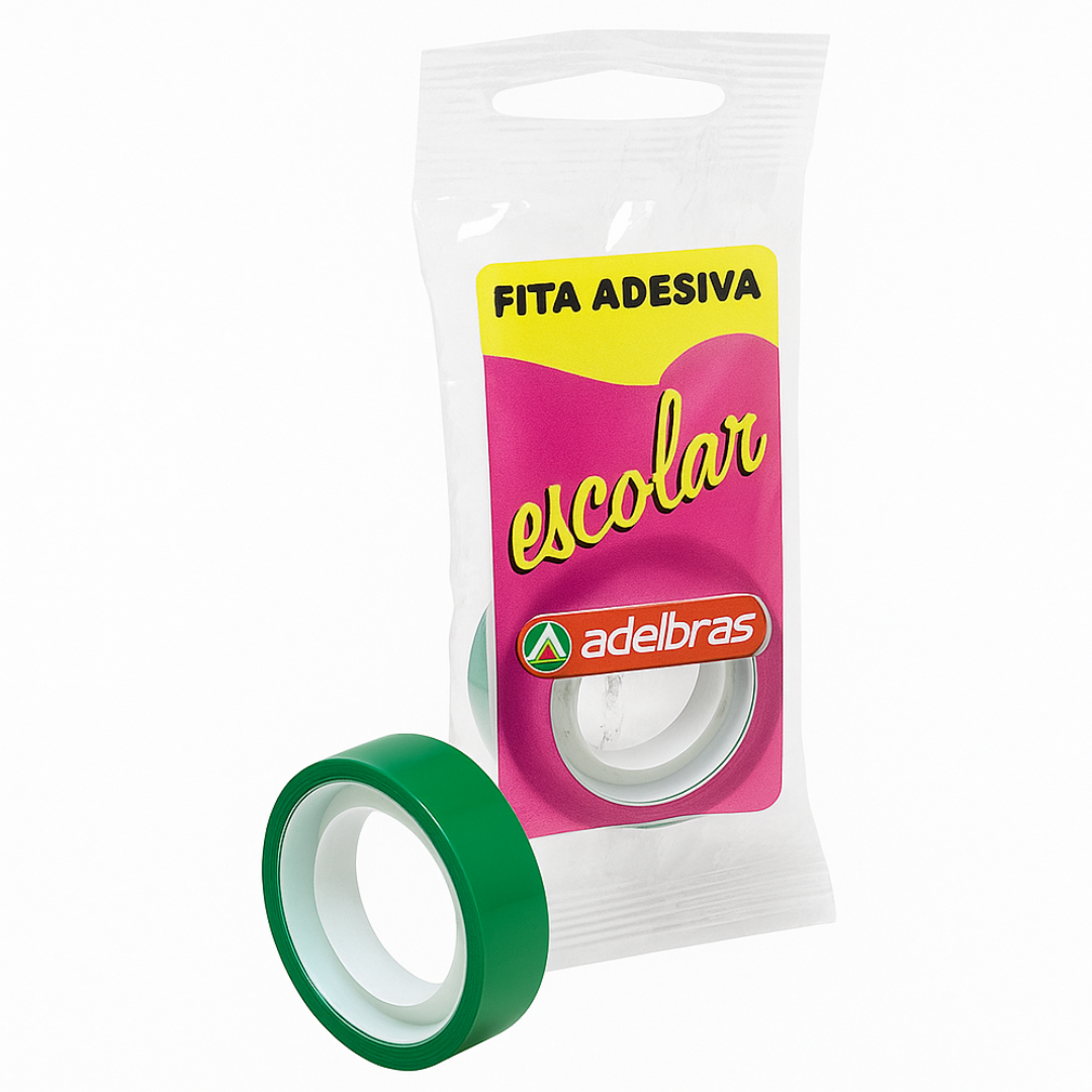 Fita Polisil Vrd 12X10 Uni Adelbras  - Cx 10 Unidades