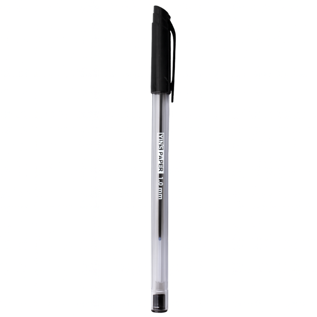 Caneta Esf Yinlux Preta 1,0Mm Yins - Cx 24 Unidades