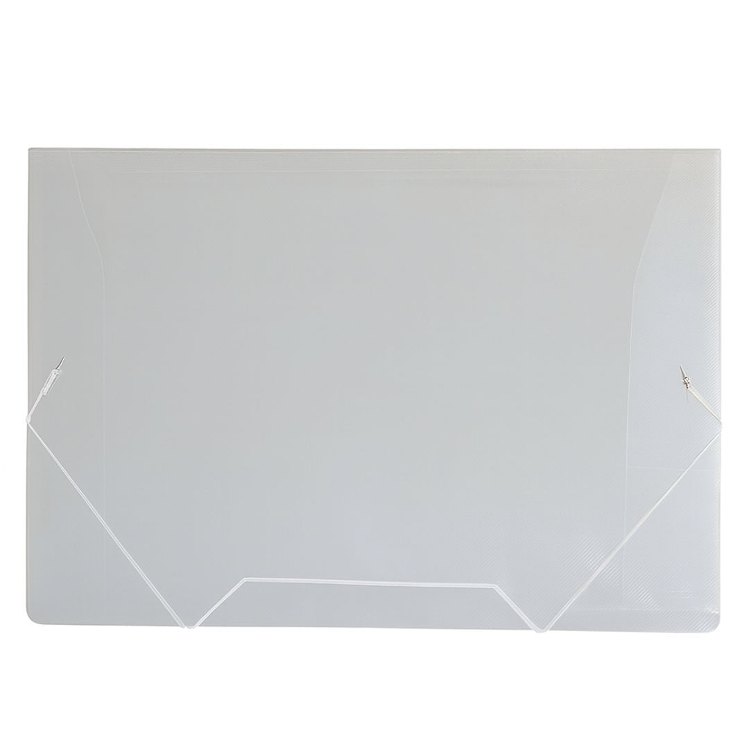 Pasta Elastico Oficio Cristal Acp - Cx 12 Unidades