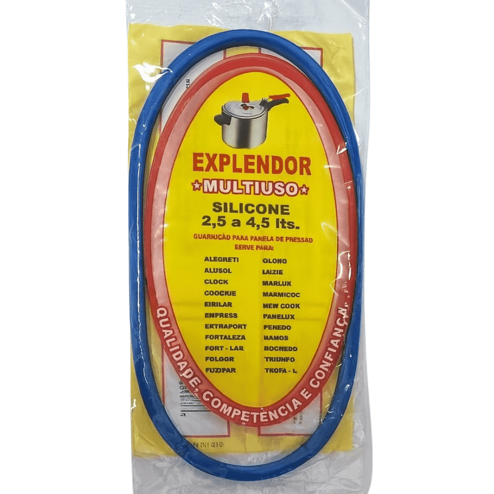 Borracha De Silicone Explendor - Cx 12 Unidades