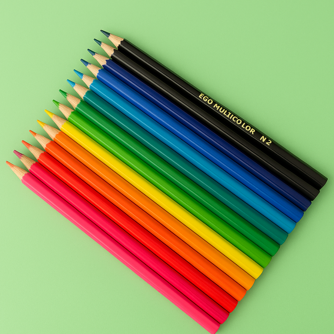 Multicolor Supert 12Cores +2Lp Grafite Faber - Cx 12 Unidades