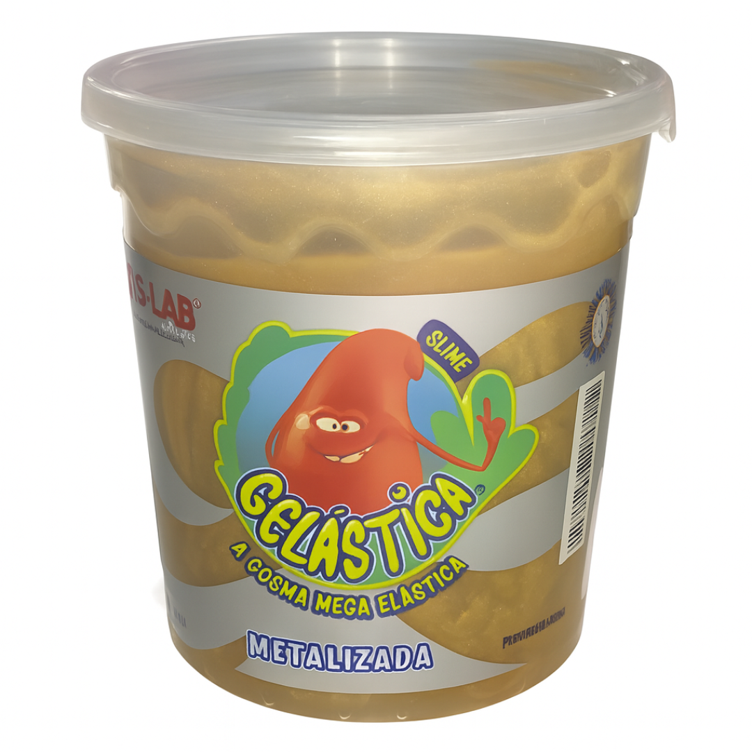 Slime Metalizada 180Gr Sortidos - Cx 6 Unidades