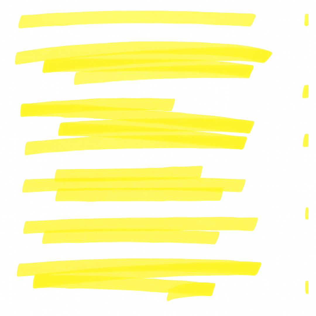 Marca Texto Amarelo Yins Yp7395 - Cx 24 Unidades