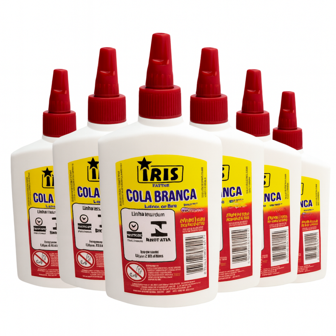 Cola Branca 40G Office Iris - Cx 12 Unidades