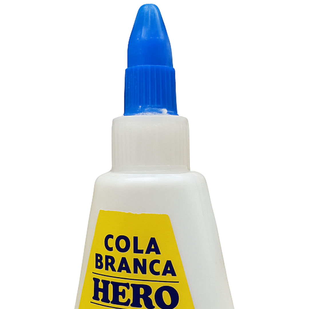 Cola Branca 40G Hero - Cx 12 Unidades