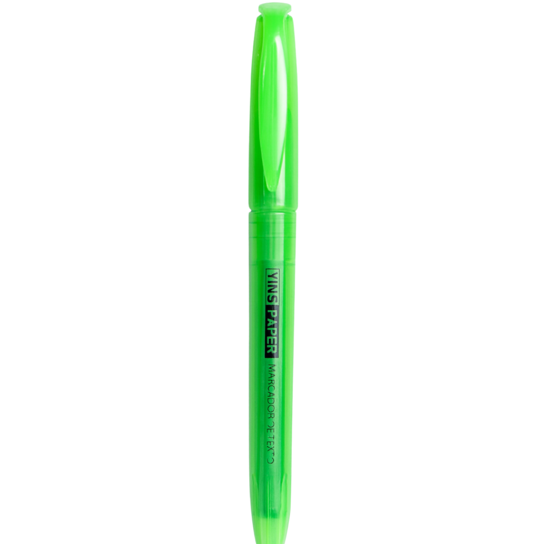 Marca Texto Verde Yins  - Cx 24 Unidades