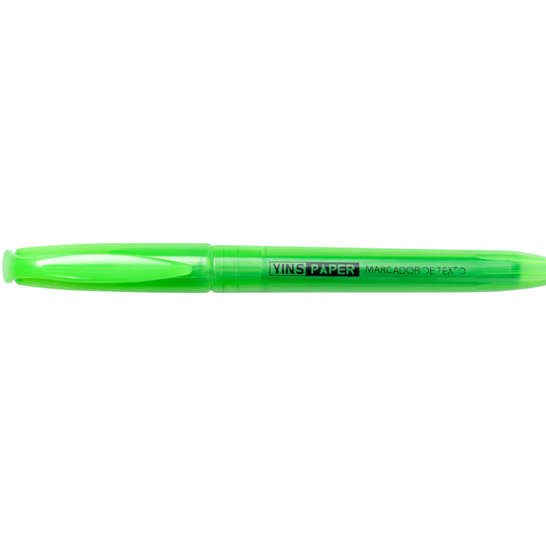 Marca Texto Verde Yins  - Cx 24 Unidades