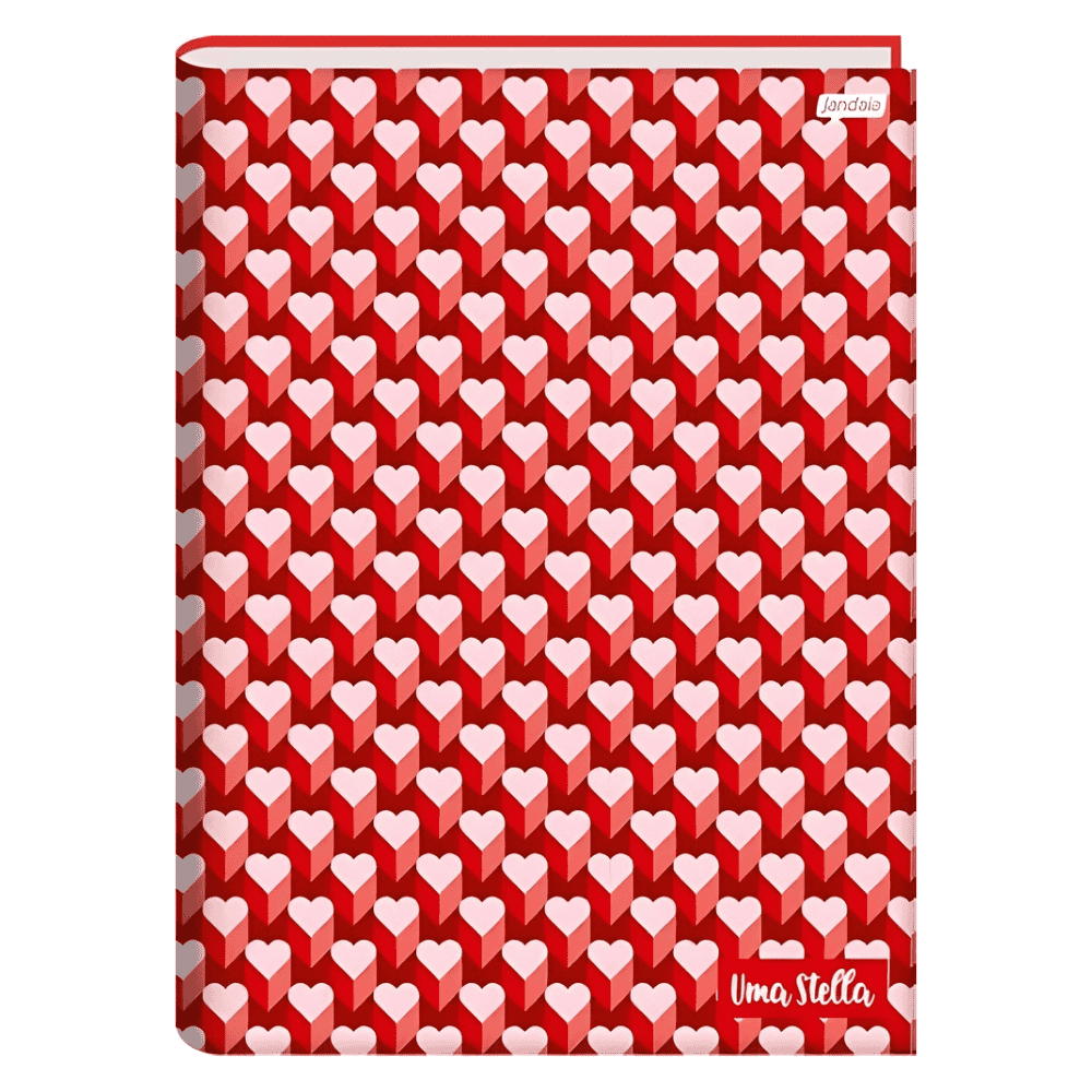 Caderno Brochura 1/4 Stella Jandaia - Cx 12 Unidades