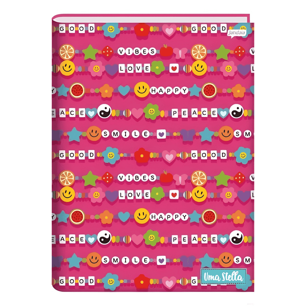 Caderno Brochura 1/4 Stella Jandaia - Cx 12 Unidades