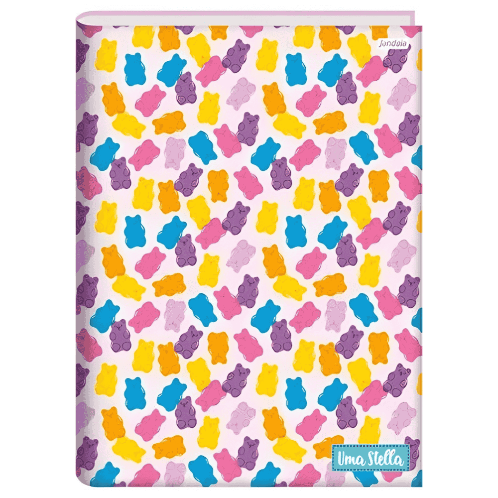 Caderno Brochura 1/4 Stella Jandaia - Cx 12 Unidades
