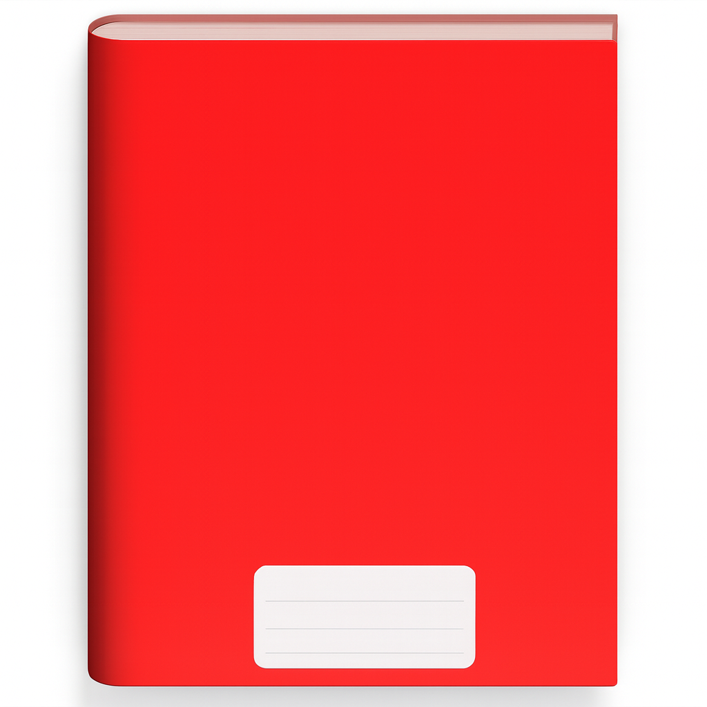 Caderno Broch Cd Vermelho 80Fls Smart  - Cx 12 Unidades