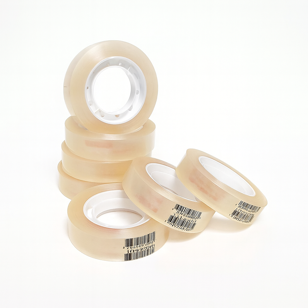 Fita Poli Clear 12X30 Uni Adelbras  - Cx 10 Unidades
