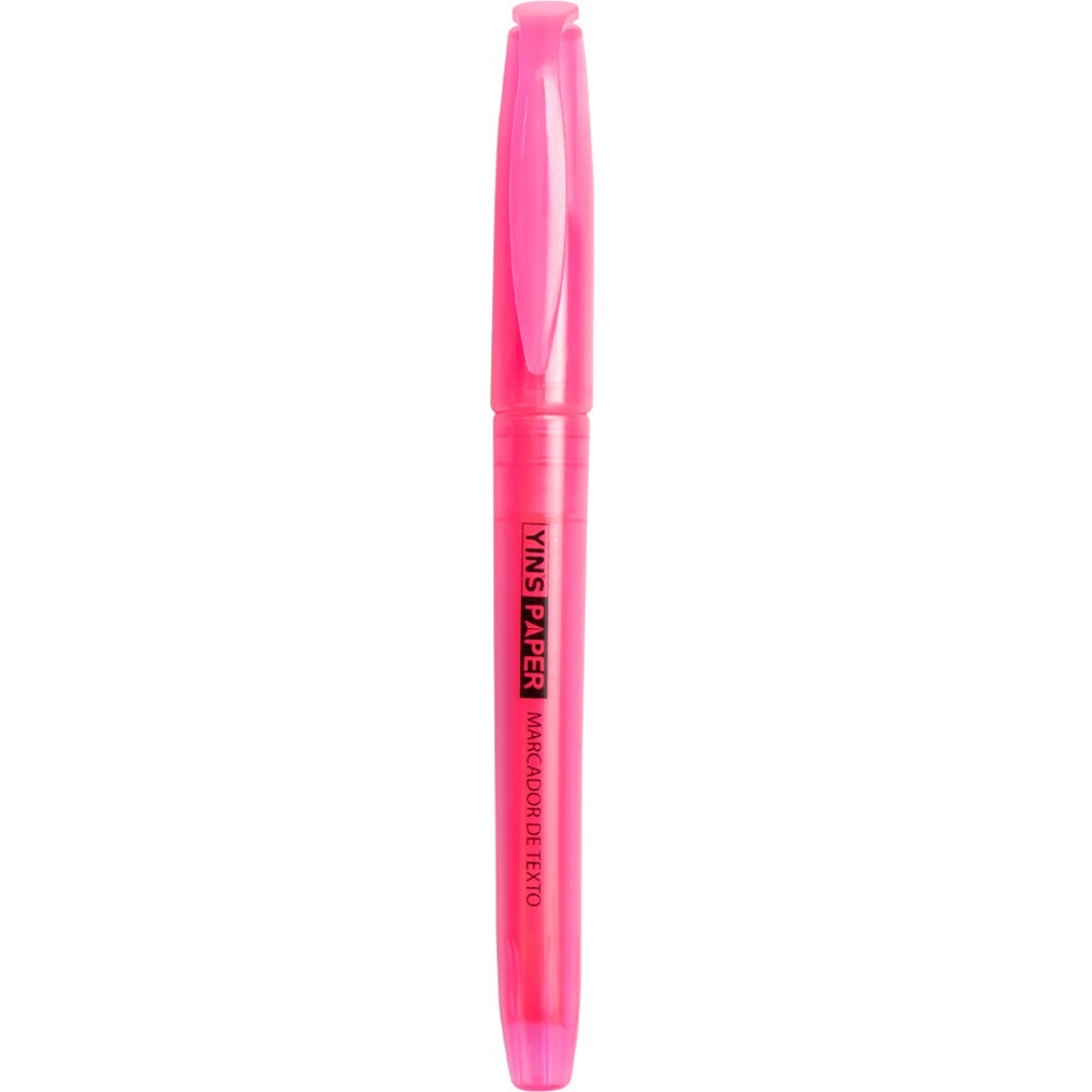 Marca Texto Rosa Yins  - Cx 24 Unidades