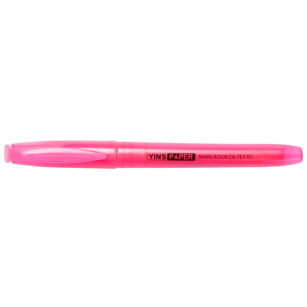 Marca Texto Rosa Yins  - Cx 24 Unidades
