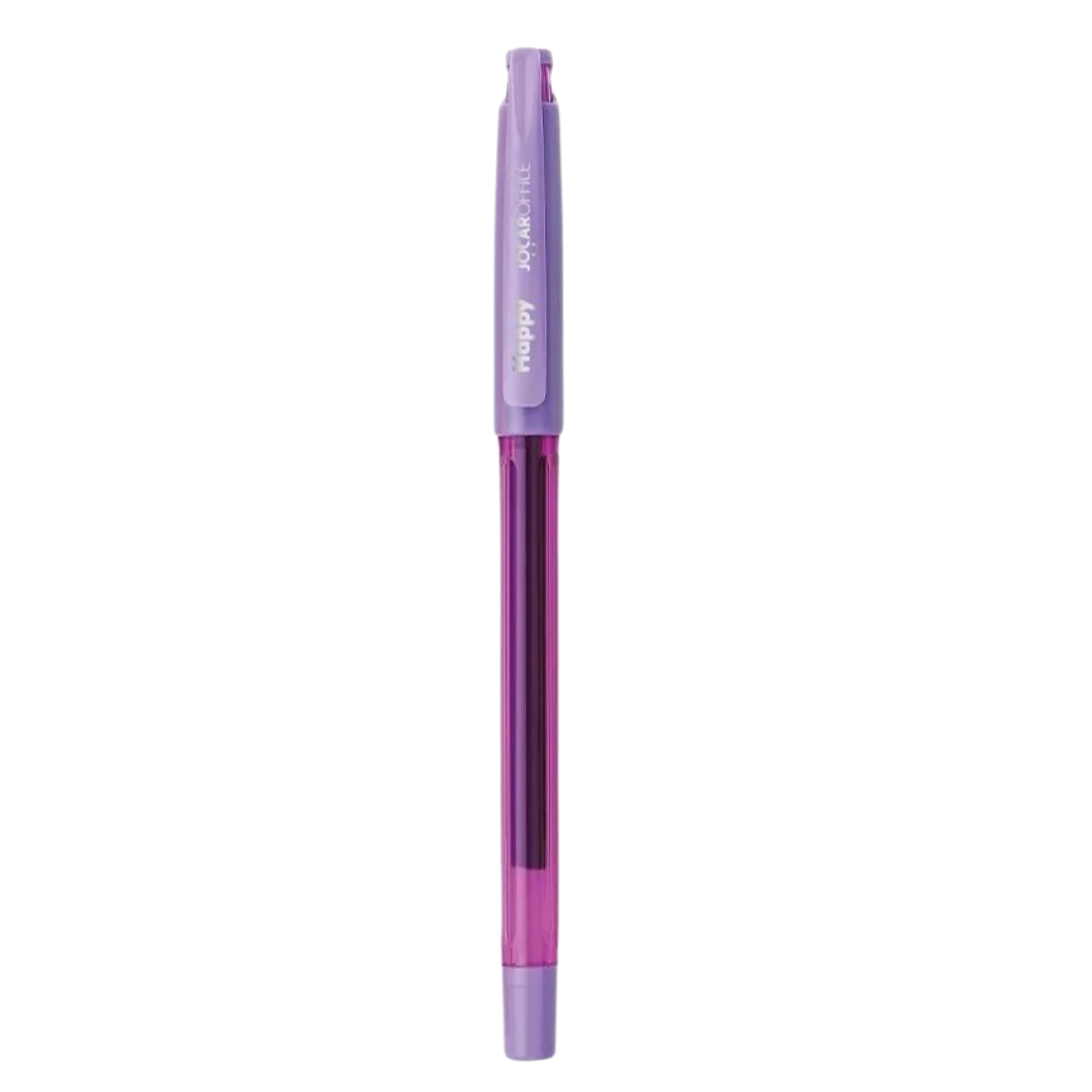 Caneta Gel 0,7 Happy Colorida - Cx 12 Unidades