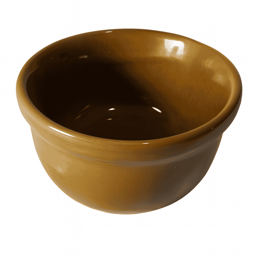 Cumbuca Porcelana Pequena Marrom 40M - Cx 12 Unidades