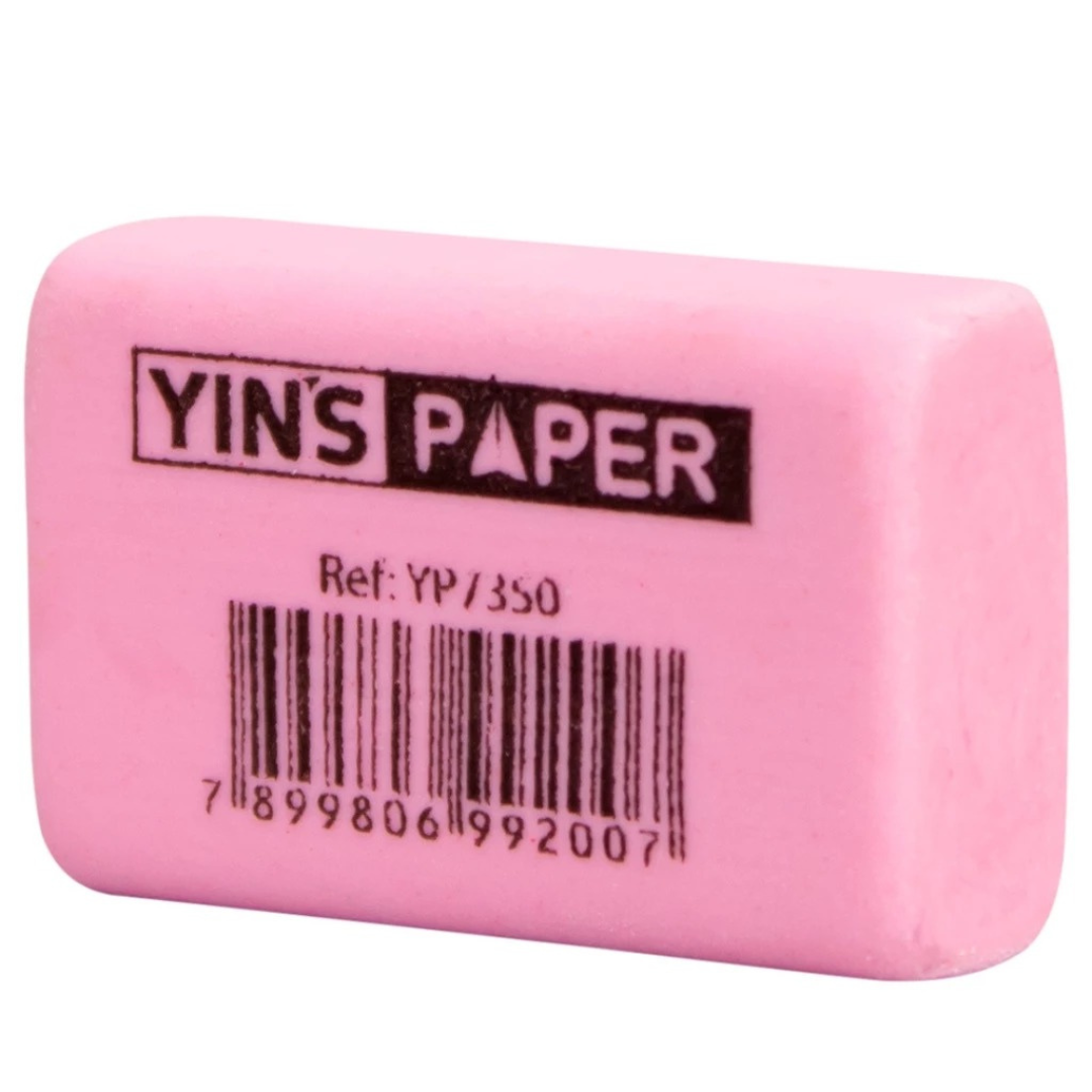 Borracha 4B Neon Sortido Yins Yp7350 - Cx 24 Unidades
