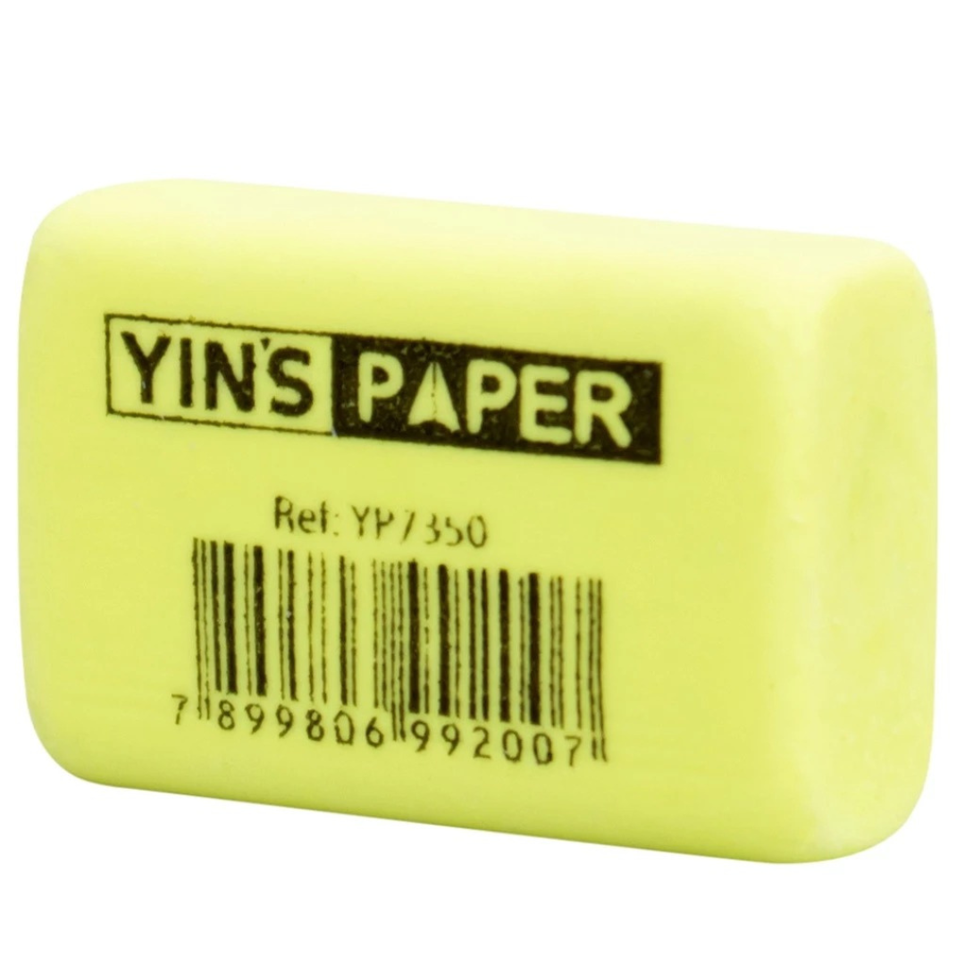 Borracha 4B Neon Sortido Yins Yp7350 - Cx 24 Unidades
