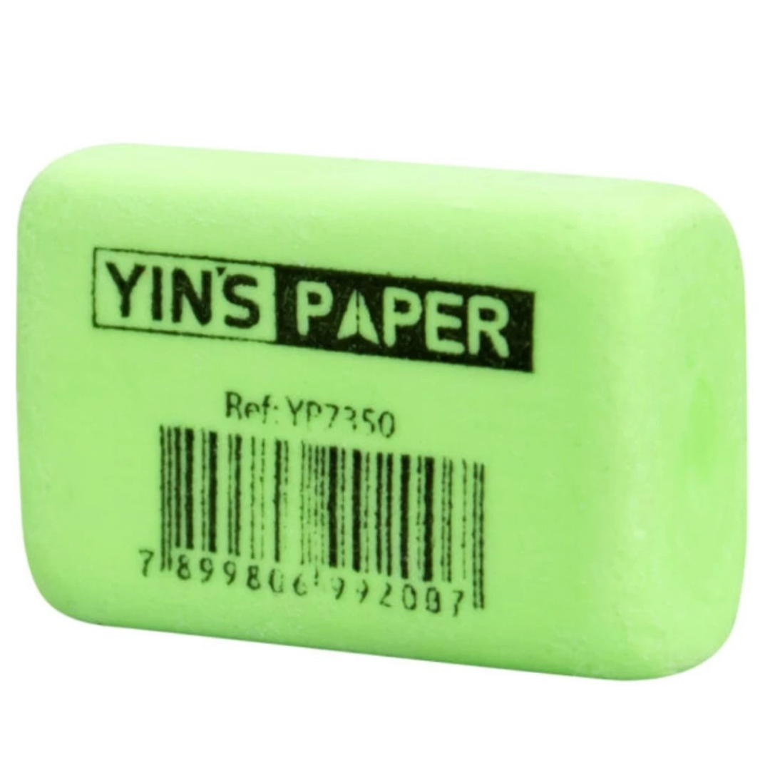 Borracha 4B Neon Sortido Yins Yp7350 - Cx 24 Unidades