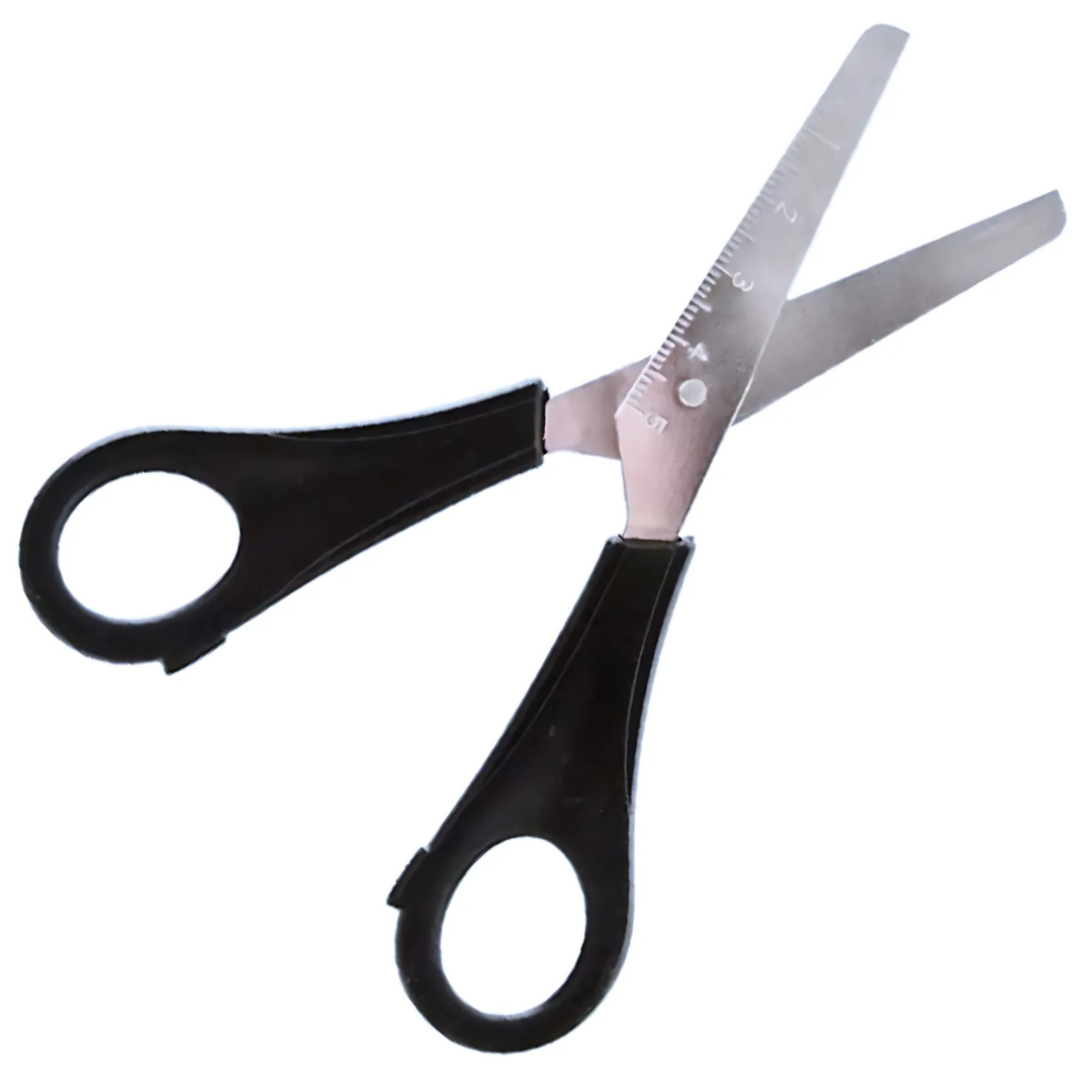Tesoura Escolar Black Inox Leo E Leo  - Cx 12 Unidades