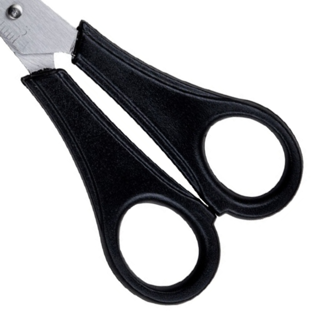Tesoura Escolar Black Inox Leo E Leo  - Cx 12 Unidades