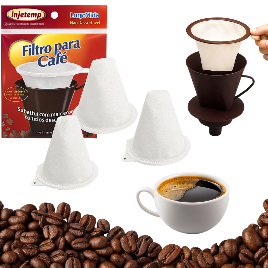 Filtro Lv P/Cafe Tm102 Injetemp  - Cx 24 Unidades
