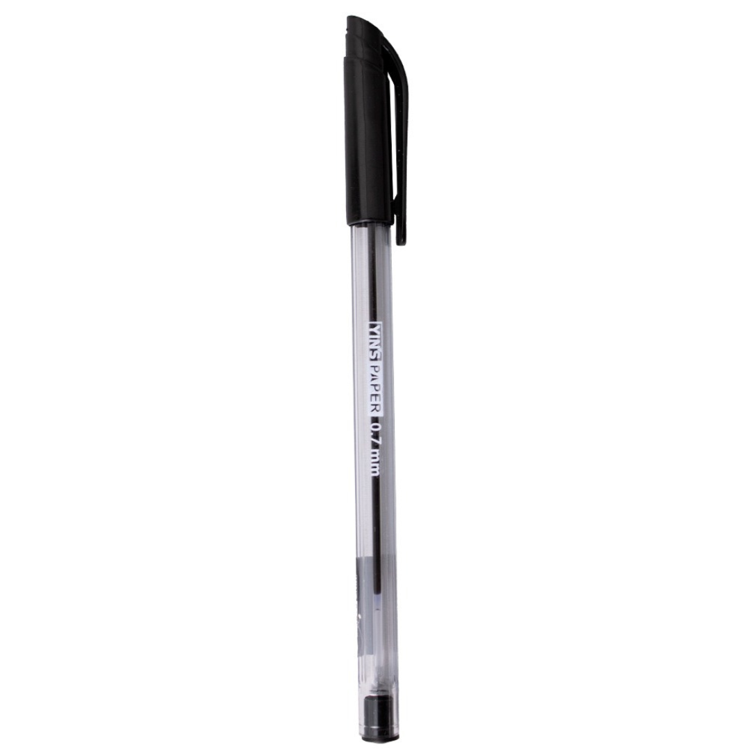 Caneta Esf Yinlux Preta 0,7Mm Yins  - Cx 24 Unidades