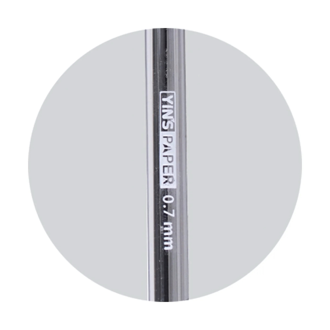 Caneta Esf Yinlux Preta 0,7Mm Yins  - Cx 24 Unidades