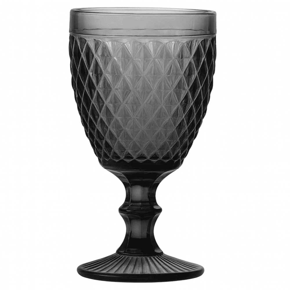 Taça De Vidro Safira Colorida 310Ml Chazak- Cx 12 Unidades