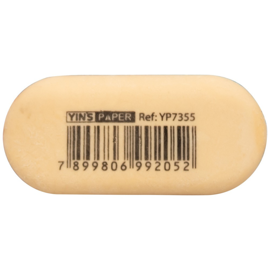 Borracha 4B Oval Laranja Yins Yp7355 - Cx 24 Unidades
