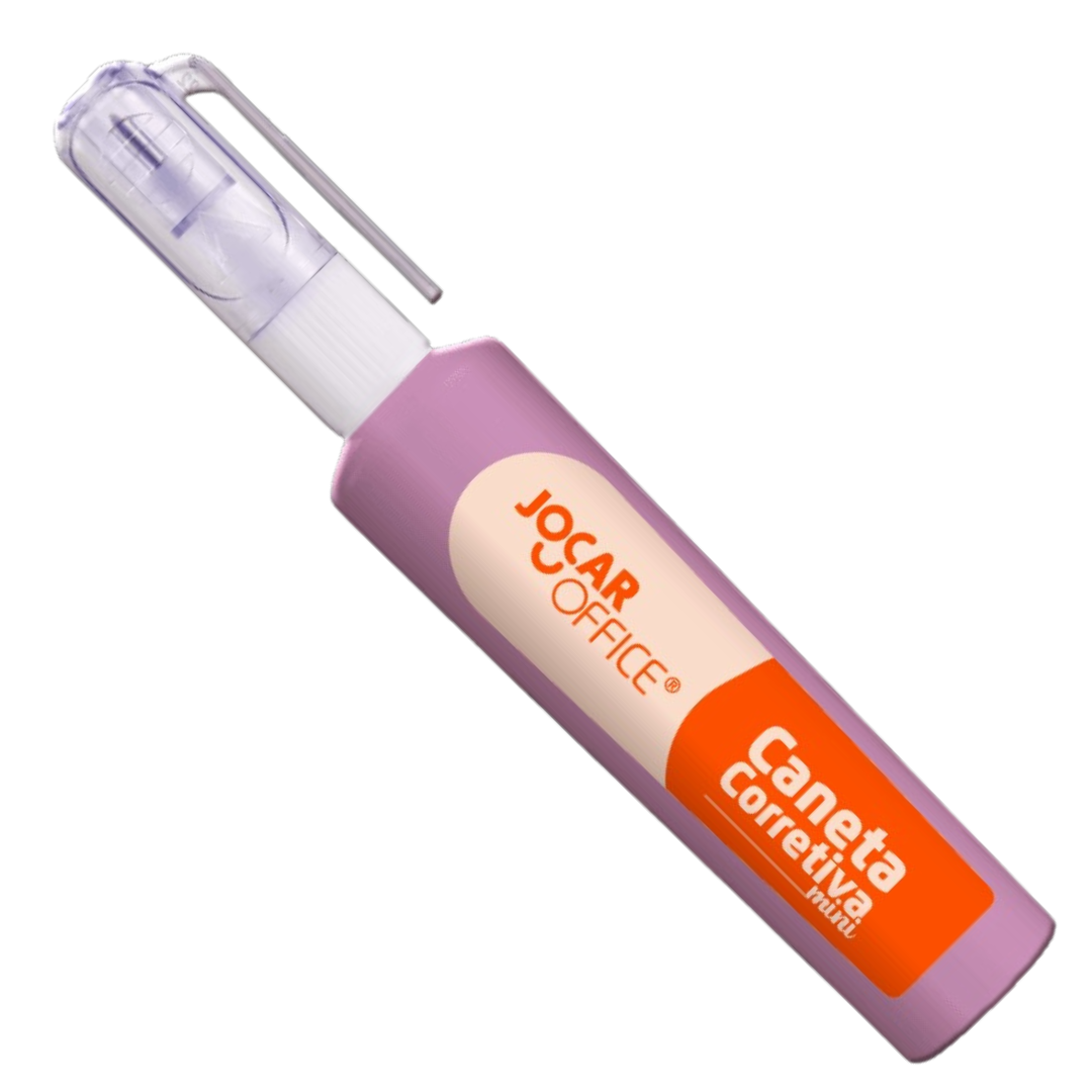 Mini Corretivo Caneta 4Ml Colorido Leo E Leo 10178 - Cx 24 Unidades