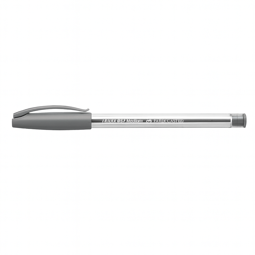 Caneta Trilux Colors Prata Faber Castell 032/Cha - Cx 12 Unidades
